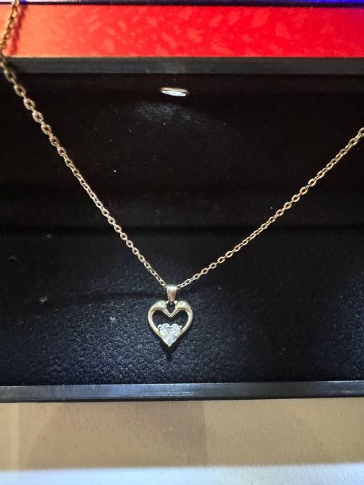 Ланцюжок та кулончик срібло 925 проба