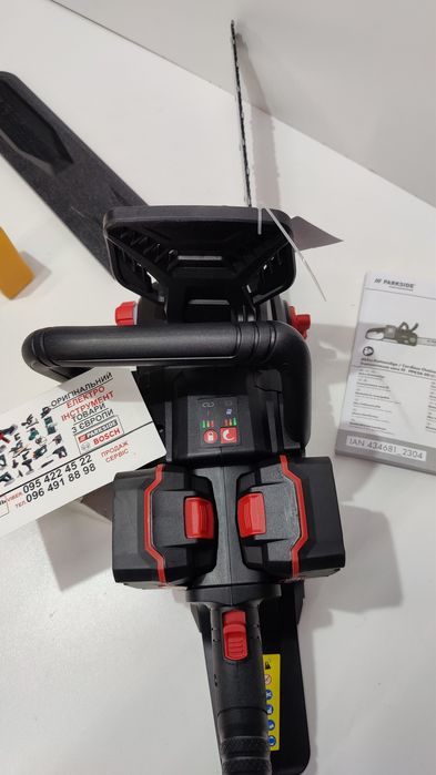 ПРОФЕС акумуляторна цепна пила з Німеччини Parkside PPKSA 40/ланцюгова