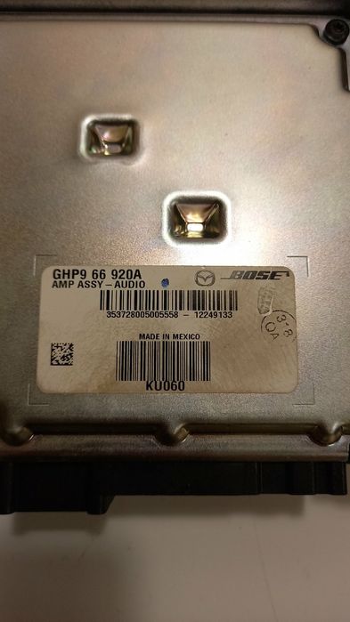 Усилитель Bose GHP9 66 920A Mazda 6 CX 5 CX 7: 2 500 грн