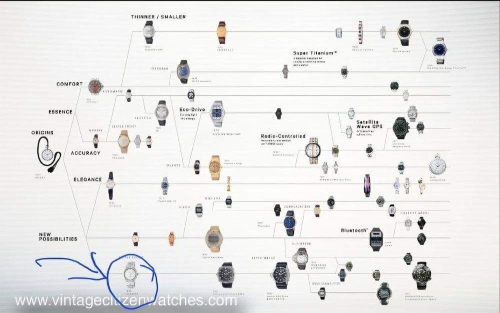 Citizen Parawater 17 jewels