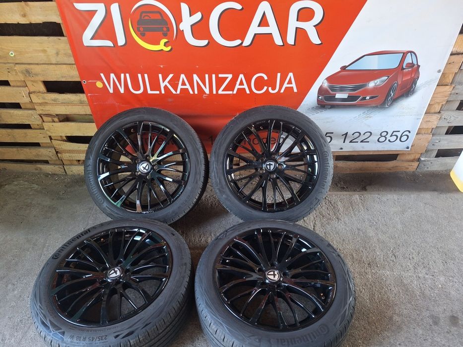 Alufelgi 5x112 18 cali ET45 TOMASON TN7 Audi Mercedes Seat Skoda VW koła