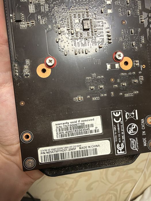 Видеокарта gtx 750