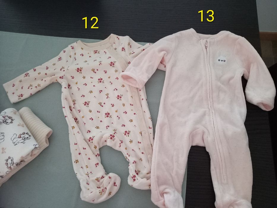 Roupa bebé menina 0-3 M nova e quase nova