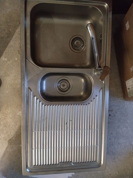 Lava louças 2 cubas inox Franke
