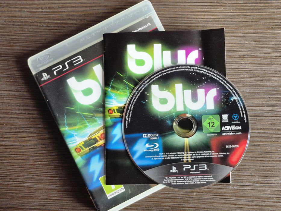 Gra na konsolę PS3 Blur wyścigi