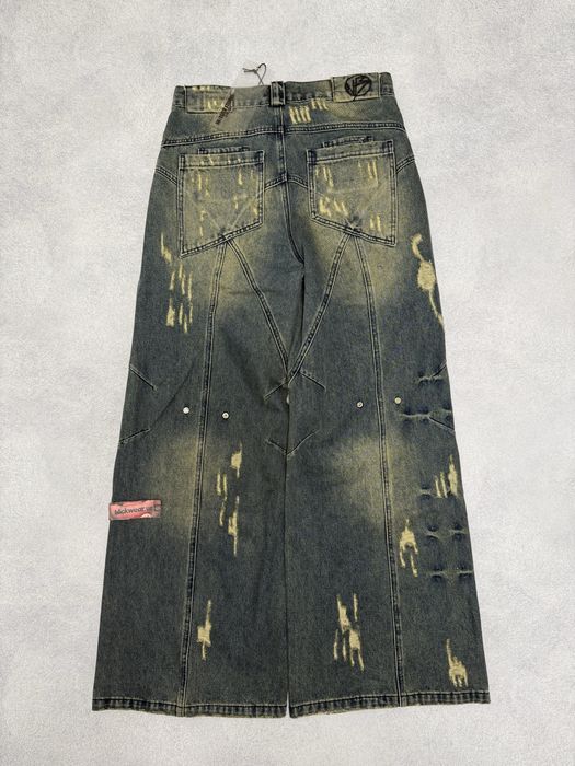 Джинсы Штаны NoFaith Studios Jeans Flared Blue M L acne rick owens