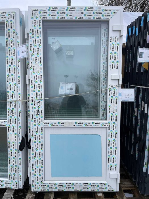 Drzwi PCV 1032 x 2090 Białe 100x210 panel/szyba od ręki! Opole