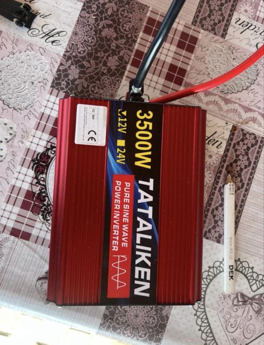 Інвертор TATIKEN 3500W 12V-24V новий