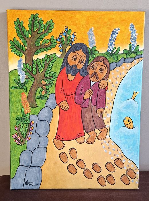 Obraz ludowy Andrzej Wojtczak