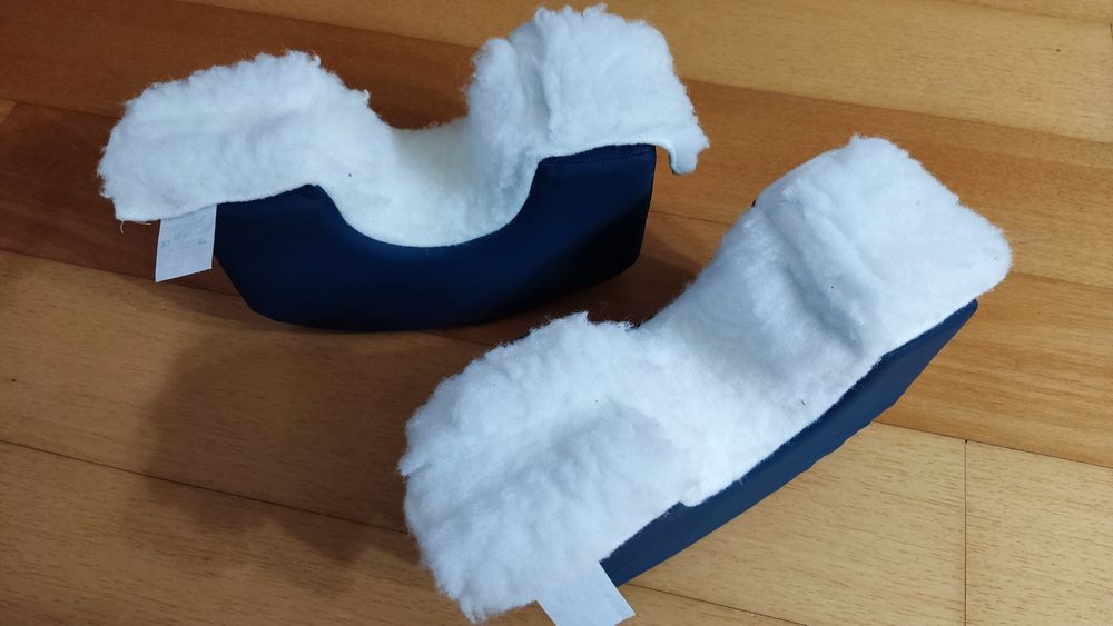 Par de Protetores de Calcanhar/Cotovelo Antiescaras (Como Novos)