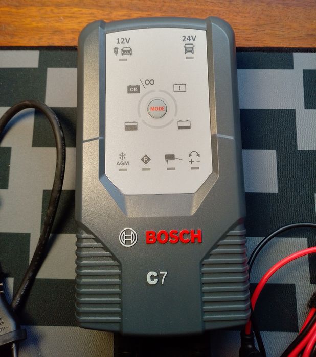 Carregador Baterias Bosch C7