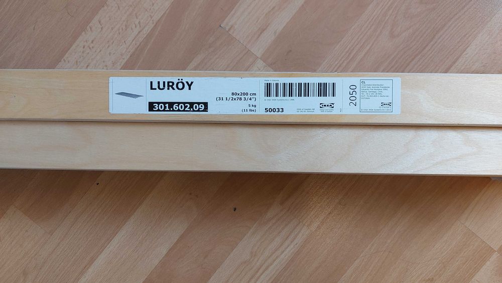 2 Estrados de Ripas IKEA LURÖY (80×200)