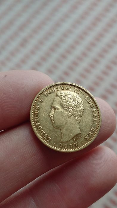 Moeda   5000  Reis  Ano  1877