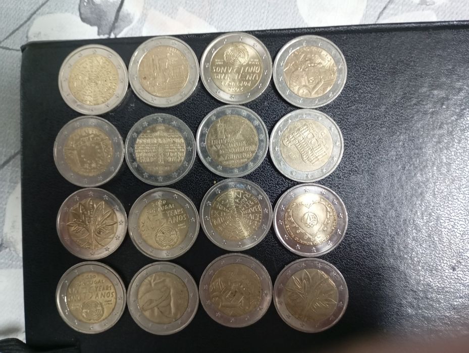Moedas de 2 euros