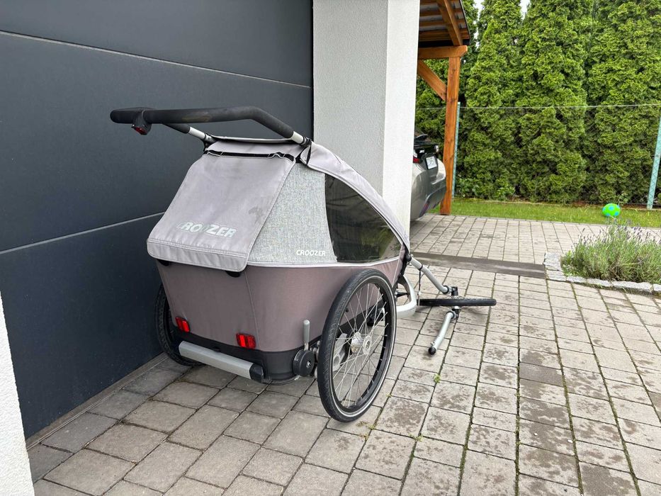 Przyczepka Croozer Kid Keeke 1 Stone Grey
