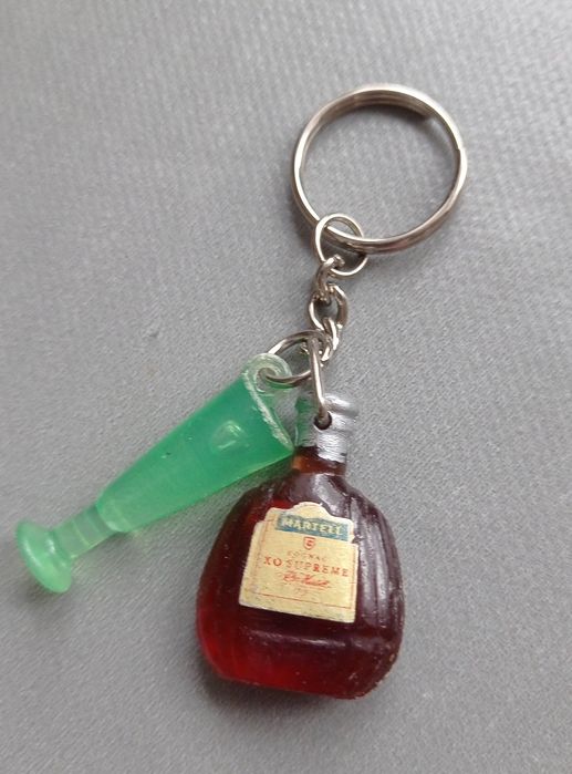 Brelok vintage alkoholu Martell XO Supreme