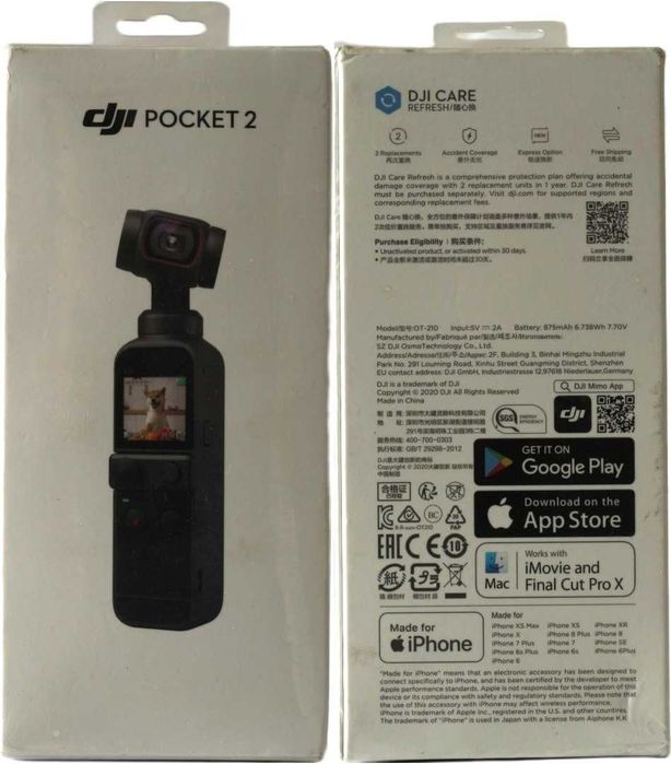 dji osmo pocket 1 - купити екшн-камери - Ціна на OLX.ua