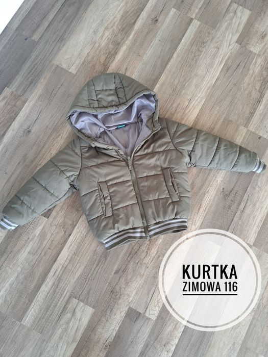 Kurtka dla chlopca zimowa 116