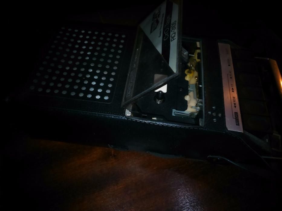 Gravador repórter portátil  Panasonic anos 70 ( vintage)