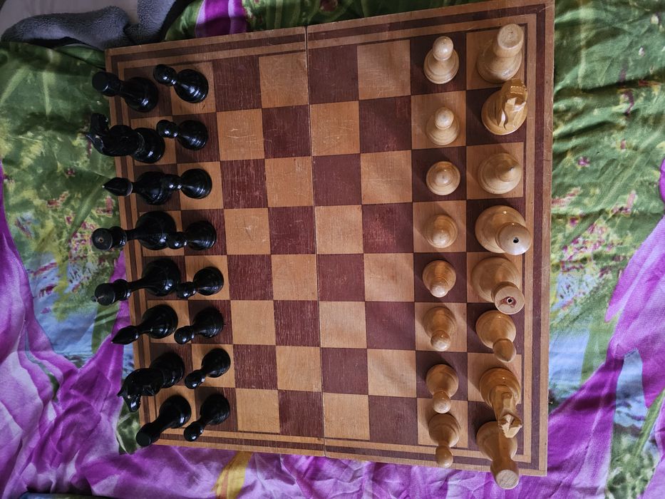 Шахматы деревянные 45х45