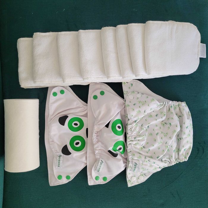 Wielorazowe pieluszki bambiboo