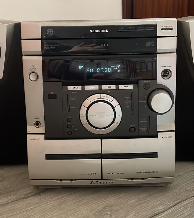 Coluna samsung a funcionar