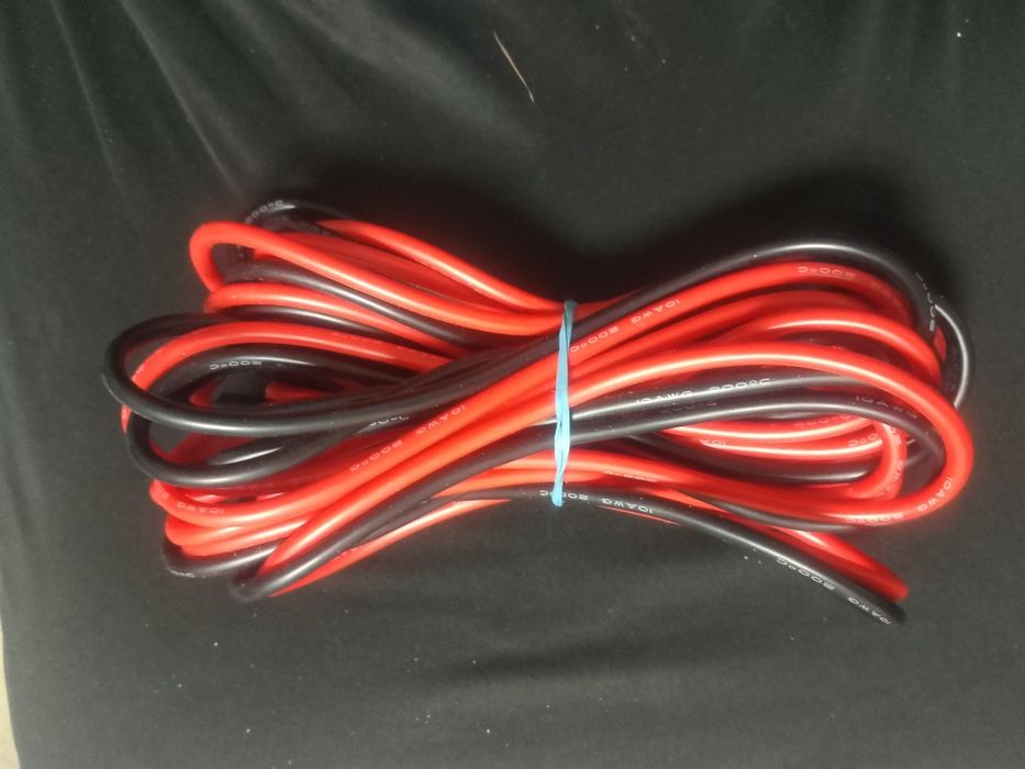 Kabel silikonowy 10 AWG 5mm