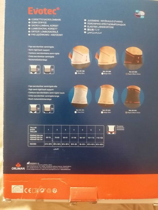 Cinta sacro lombar como nova rebaixa preço