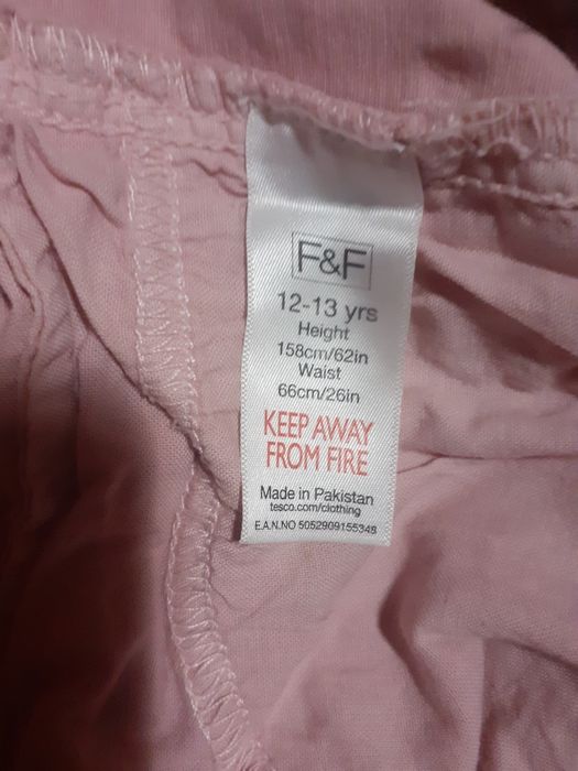 Підліткові брендові джинсові шорти F&F на дівчинку 12-13 років