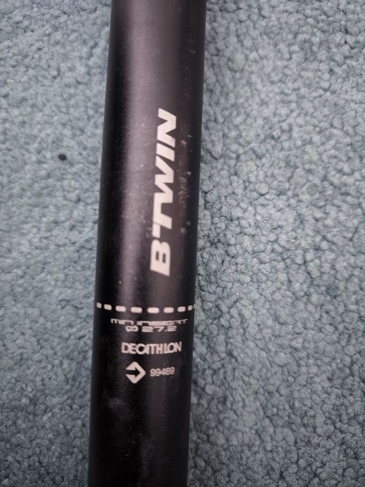 Espigão de Selim com Amortecedor Btwin
Espi Amortecedor Diâmetro 27