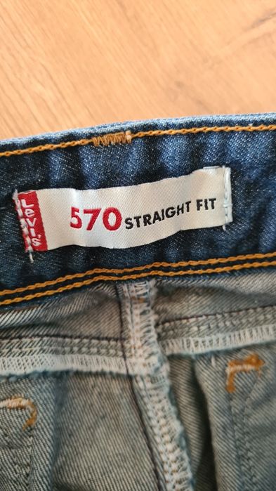 Spodnie Jeans Levis Levi's 570 W28 L30. Granatowe
33%