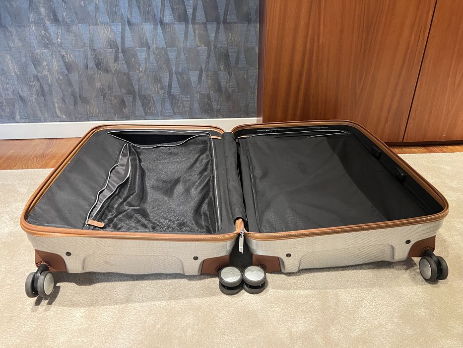 Samsonite Lite-Cube DLX Aluminium 76cm Spinner Mala de Viagem