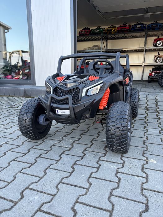 Auto na akumulator Quad Buggy UTV X3 Off-Road 4 x 200 W 24V Czarny