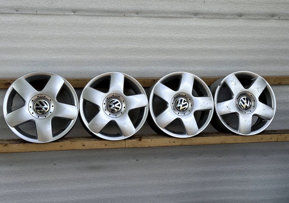 Диски R15 5/100 VW Polo Golf 4 Bora Vento Skoda Fabia Rapid Roomster Seat Audi Subaru