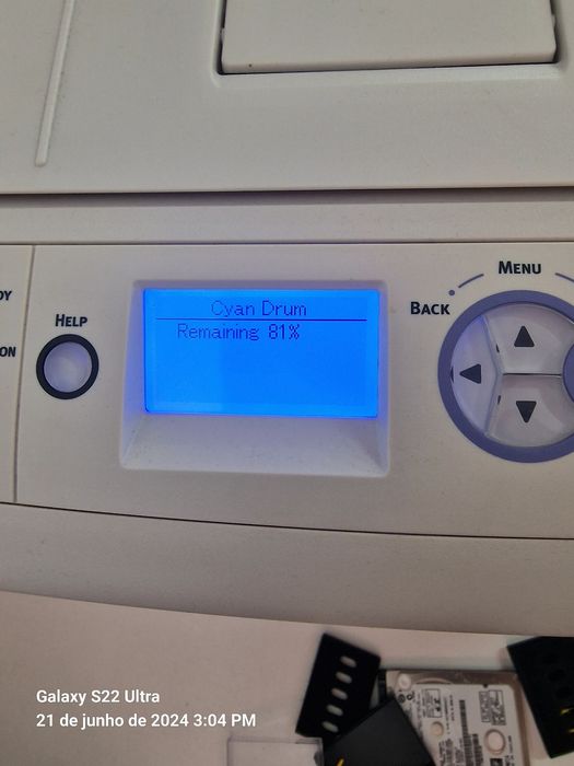 Impressora OKI PRO 8432 WHITE A3, {INCLUI RIP E EXTRA BRANCO + FOLHAS}