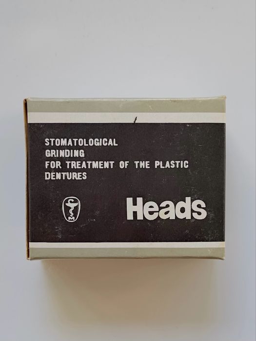 Головки шліфувальні стоматологічні для обробки пластмасових протезів