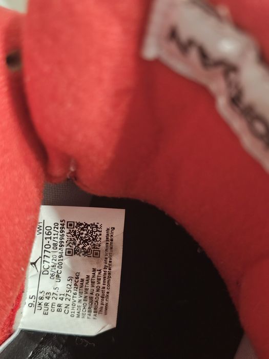 Кросівки Air Jordan 4 Retro Fire Red
