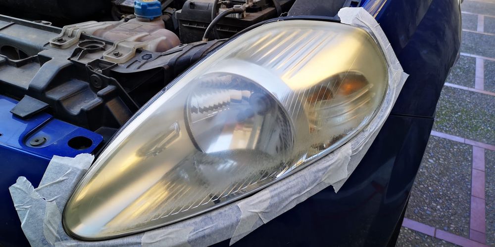 Restauro Faróis - Polimerização Faróis