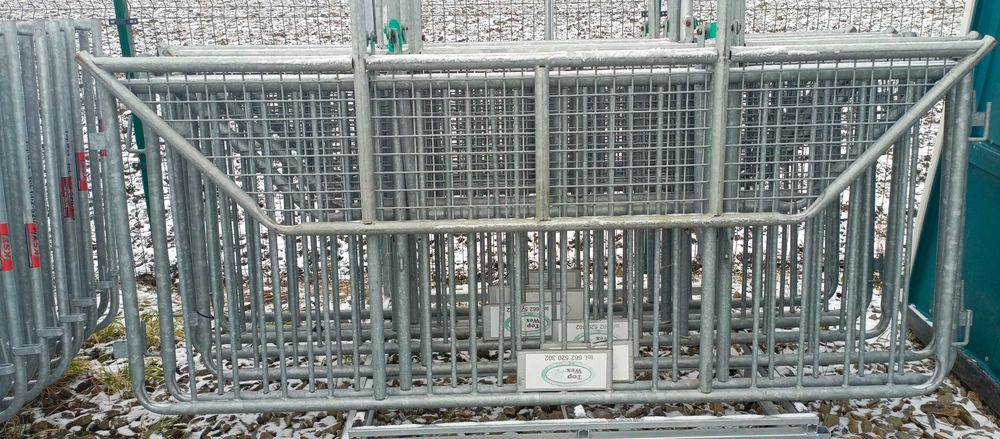 Barierka ocynk ciężka sceniczna zaporowa policyjna