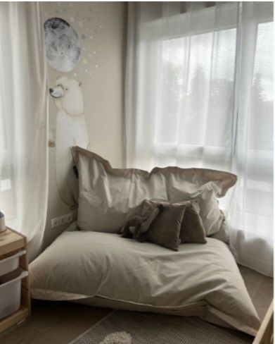 Puff exterior e interior 180×140 Novo