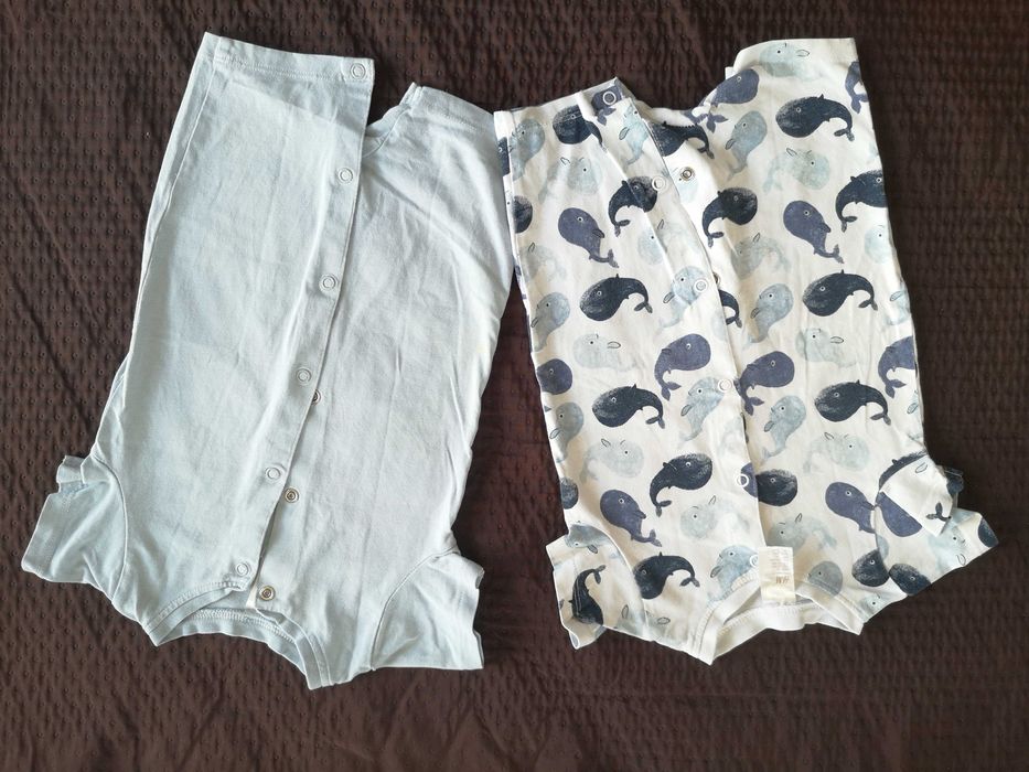Rampersy piżamki letnie h&m 62