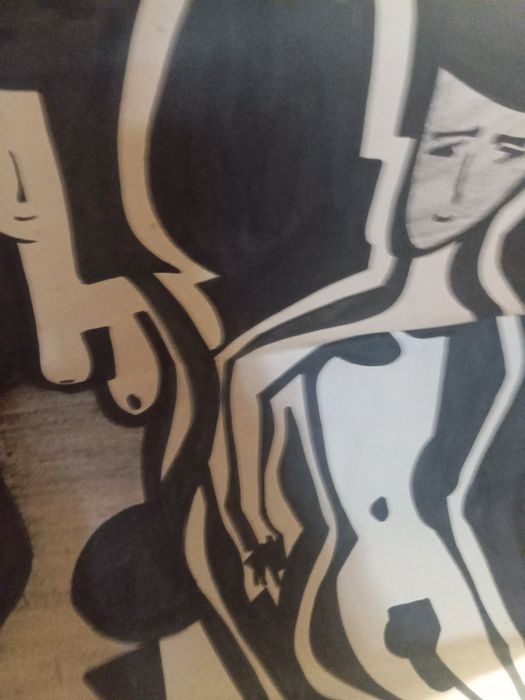 Desenho assinado grande