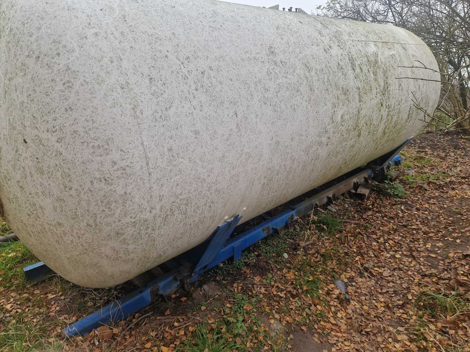Zbiornik po gazie 12m³ – solidny, z grubej blachy