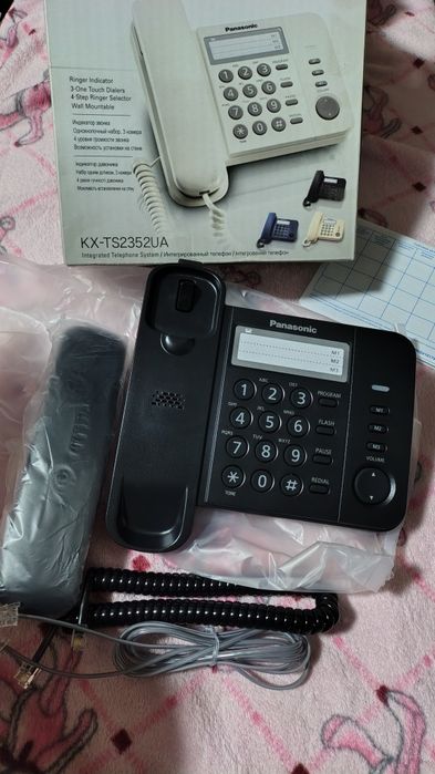стационарный телефон panasonic кх-ts 2352ua