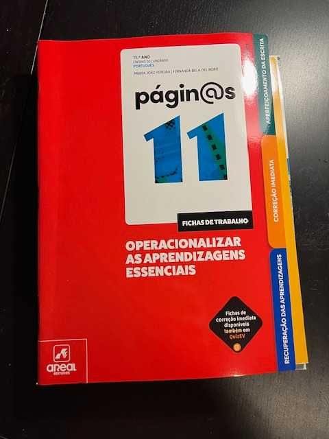 "Páginas 11" - 11º ano - Português -  Projeto PROFESSOR
