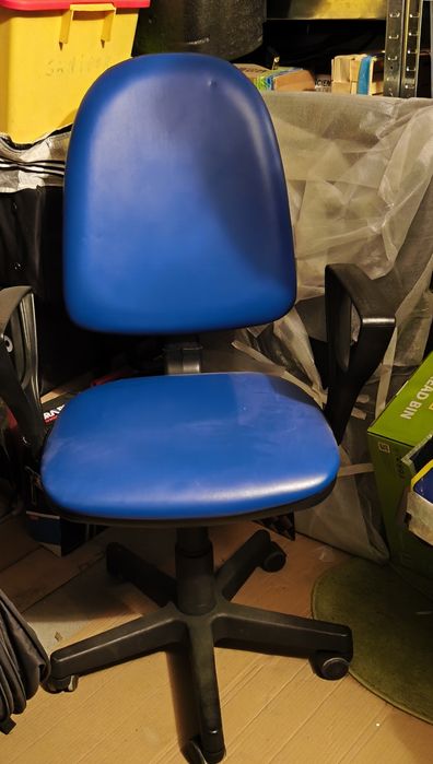Krzesło biurkowe obracane ekoskóra