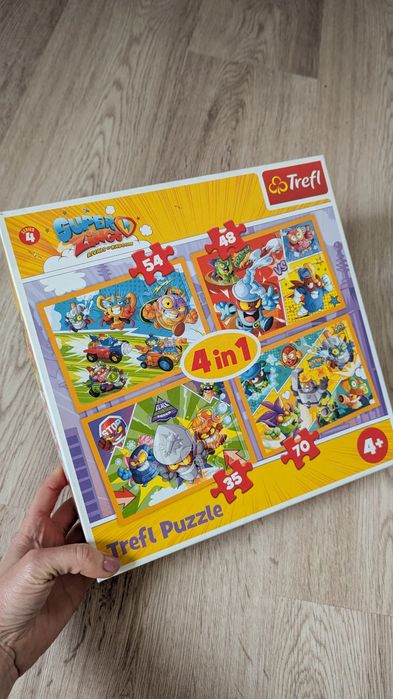 Puzzle Trefl Super Zings 4w1