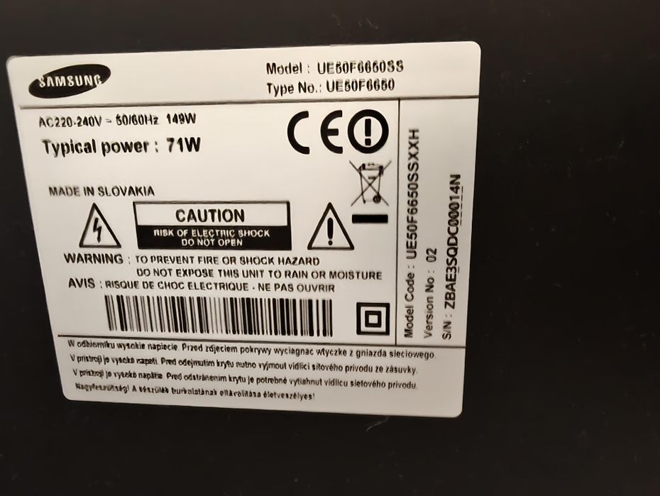 Telewizor Samsung 50 cali