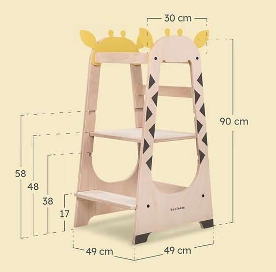 Torre de aprendizagem girafa, da Lalaloom