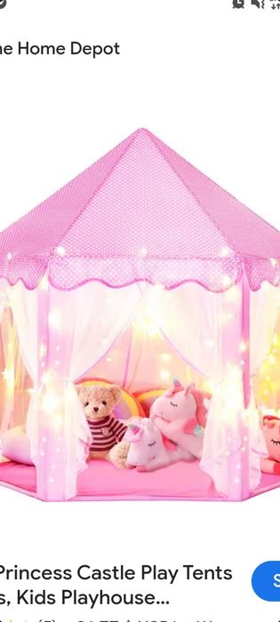 Namiot tent dla dzieci dla dziewczynki tobbi toys ogrodowy domowy  140